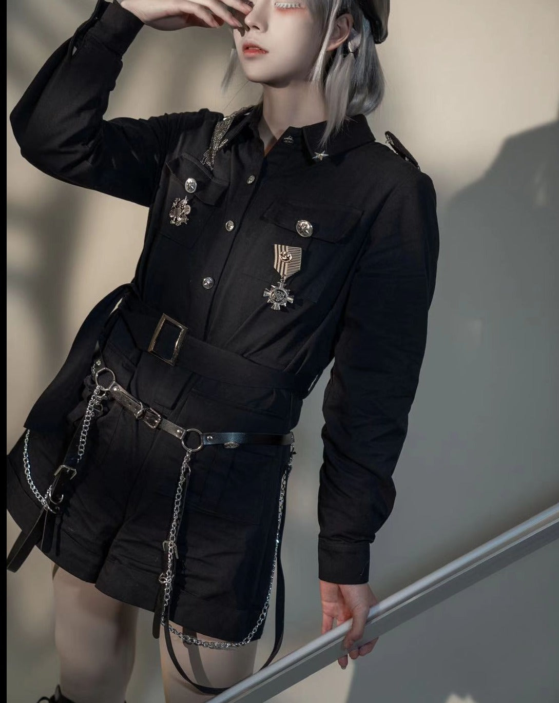 [Pre-order] Little Guard Prince Lolita Military Jumpsuit