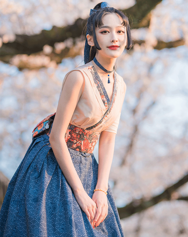 Hyakki Yako Japanese loli jumper skirt