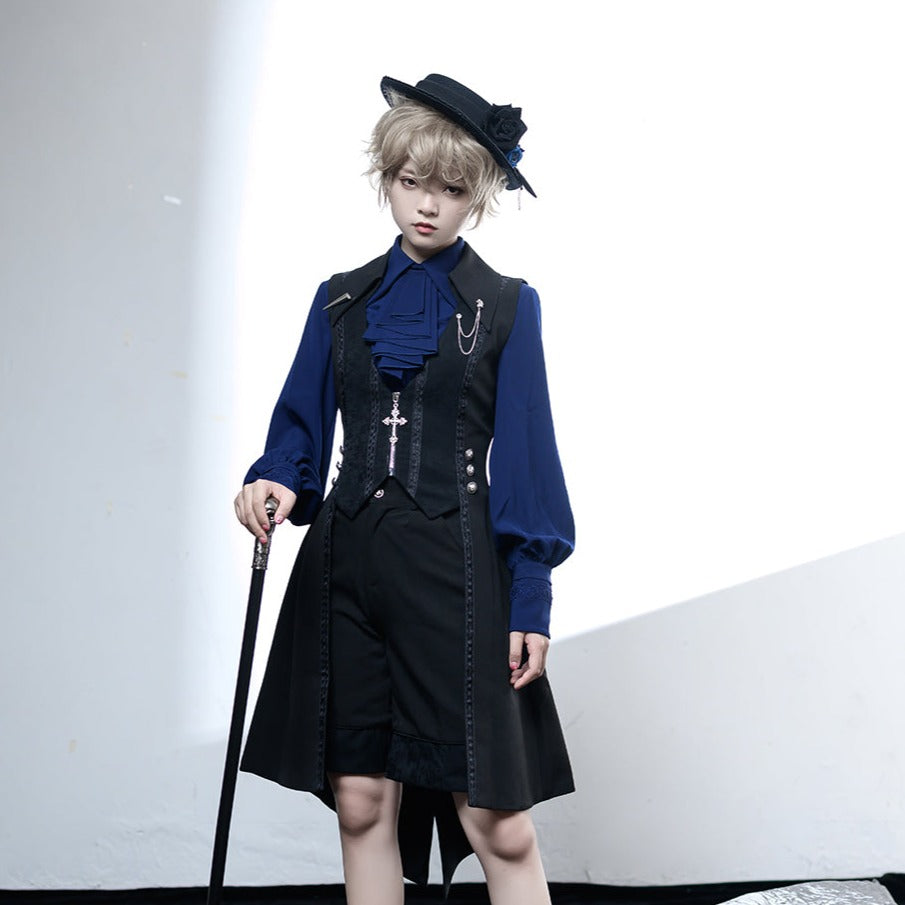 【予約販売】皇子系ロリィタ 中世風ハンドメイドハット