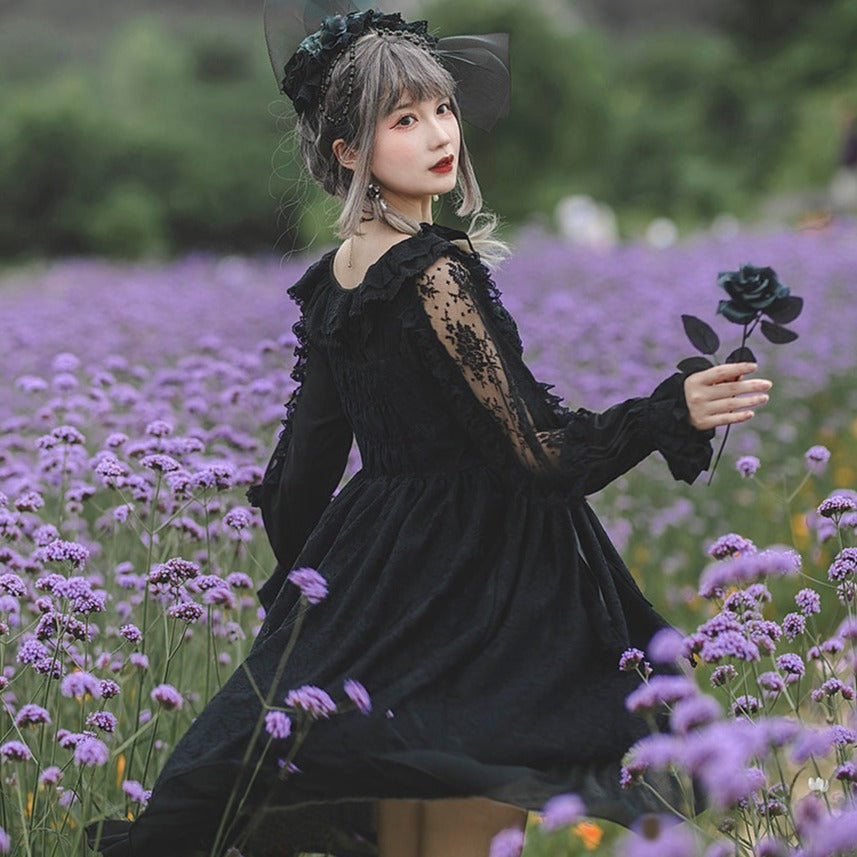 Flower bloom バルーン ジャンパースカート