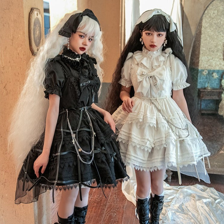 Prisoned Swan Lake 白鳥と黒鳥のジャンパースカート