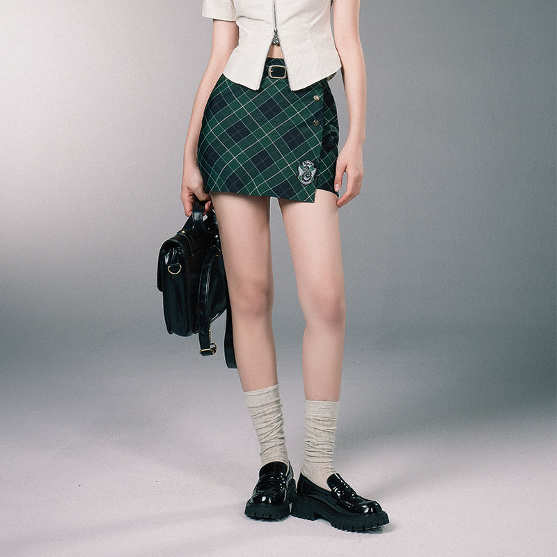 [Pre-order] Hogwarts School of Witchcraft and Wizardry Check Mini Tight Skirt