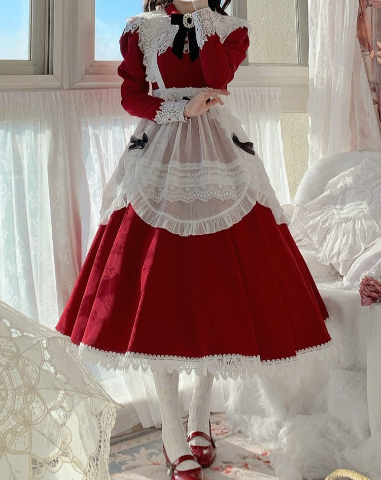 Princess, All the Best レトロ長袖ドレス ロングタイプ