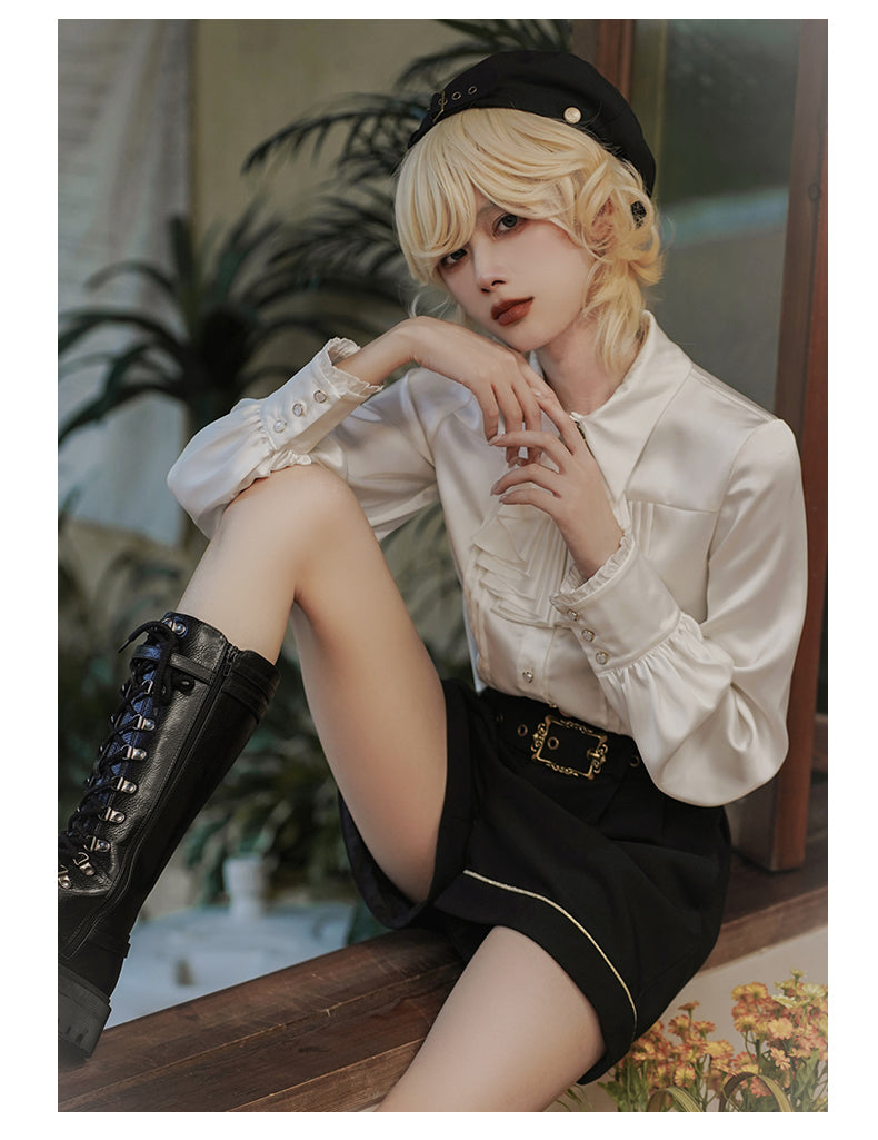 【予約販売】Tomorrow's Pledge 皇子系ショートパンツセットアップ