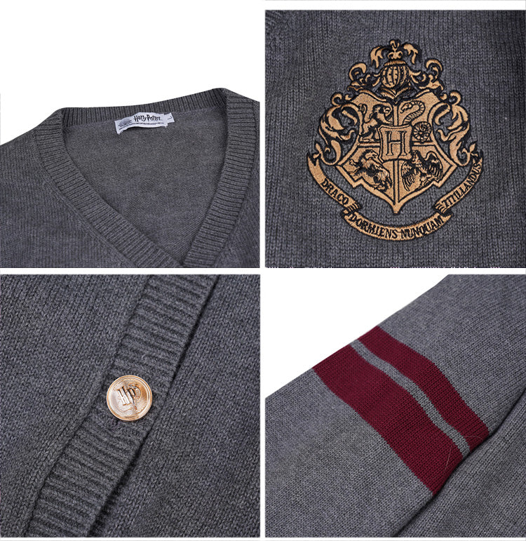 Hogwarts School of Witchcraft and Wizardry Emblem Cardigan