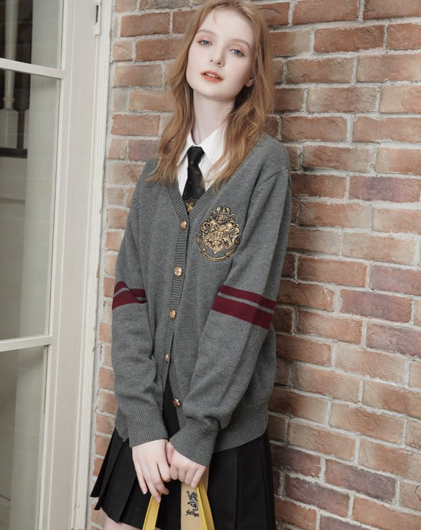 Hogwarts School of Witchcraft and Wizardry Emblem Cardigan