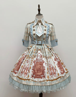 Nutcracker dress with idol-style tie