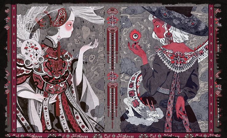 魔女の姉妹 ゴスロリ ジャンパースカート1型