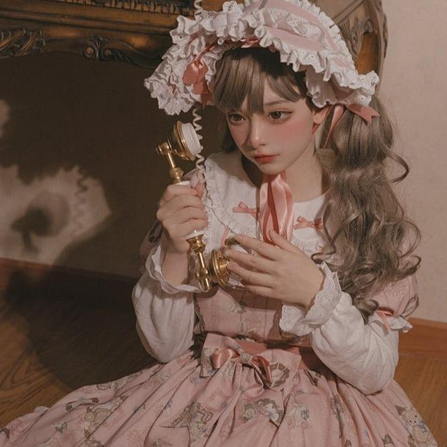 限定品】 VictorianMaiden クラシカルドールボンネット ロリィタ