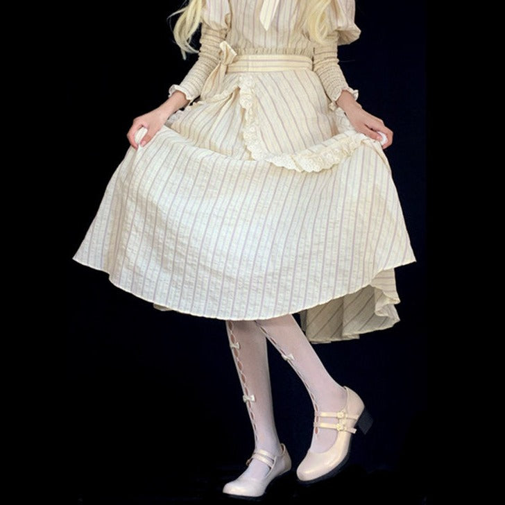 ロリィタ 靴 ダブルストラップクラシカルシューズ 全5色