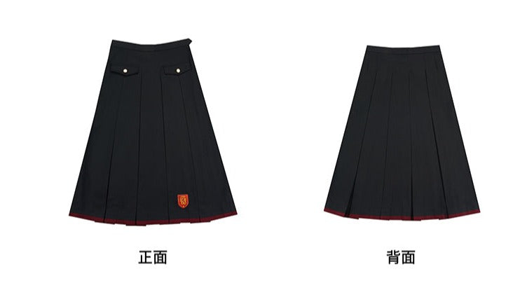 Hogwarts School of Witchcraft and Wizardry Box Pleated Skirt