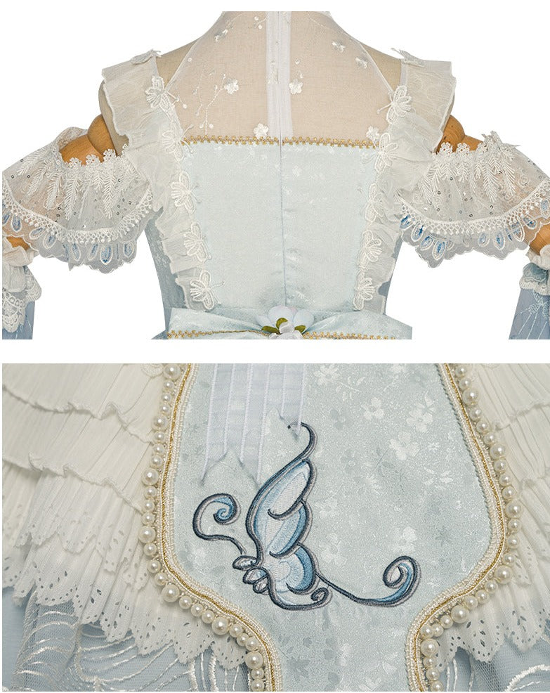 【予約販売】Butterfly Fairy 華ロリ プリンセスドレス