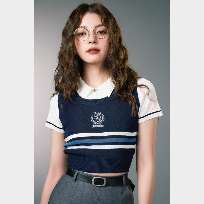 [Pre-order] Hogwarts School of Witchcraft and Wizardry Short sleeve polo knit