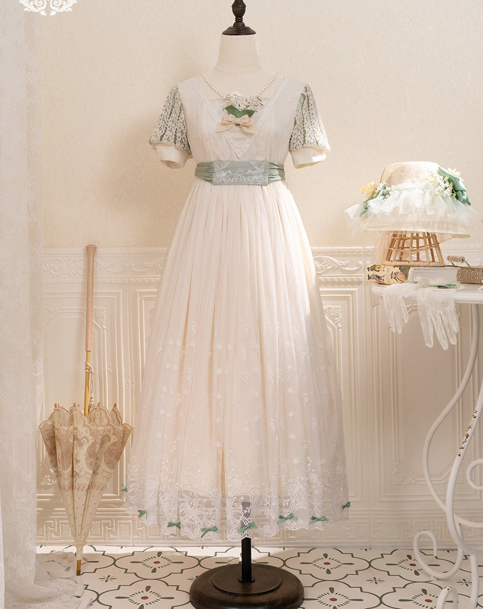 最終価格です。シモーネロシャ × H&M イギリス刺繍ドレス S - www