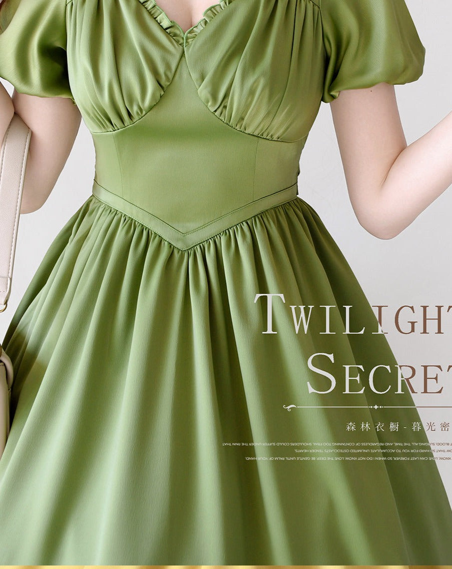 Twilight Secret Classical Satin Dress