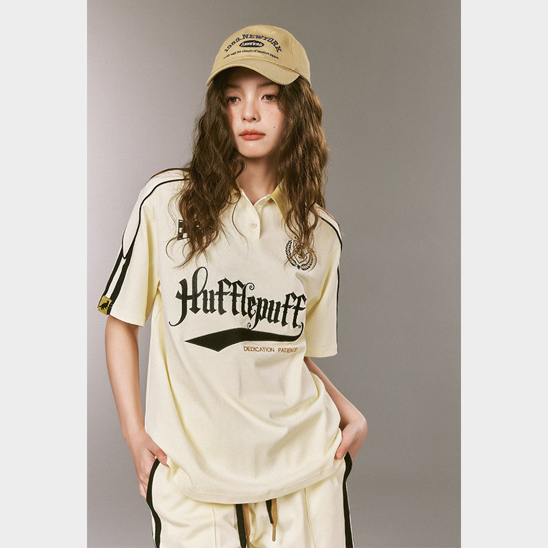 [Pre-oder] Hogwarts School of Witchcraft and Wizardry Loose fit collared top and shorts