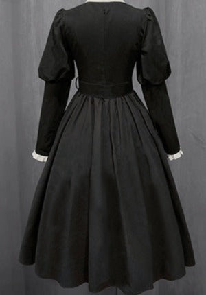 Miss Winter monotone classical dress