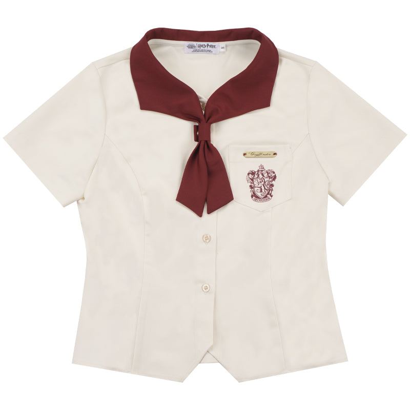 Hogwarts School of Witchcraft and Wizardry Tie Collar Tops