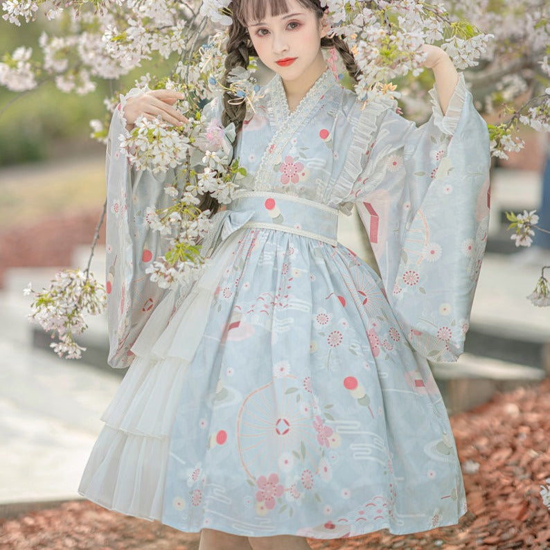 Pastel Japanese Dresses