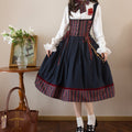 [Pre-order] Lord and noble's gothic lolita vertical striped skirt and vest