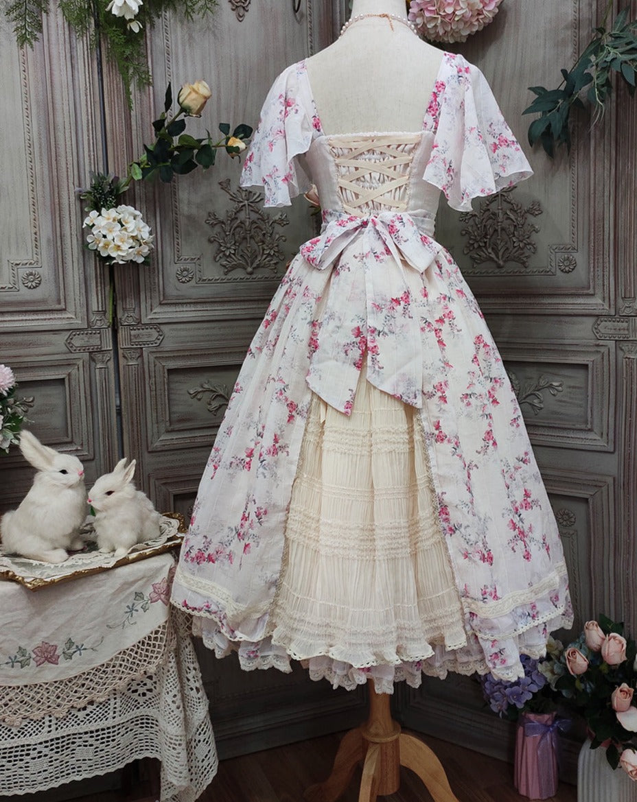 Floral shop lolita dress