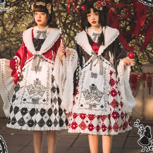 Alice in Wonderland Japanese loli cloak [Additional purchase &amp; 20% off with coupon input]