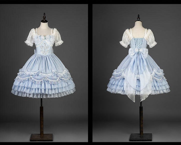 人魚姫の涙 パステルブループリンセスドレス