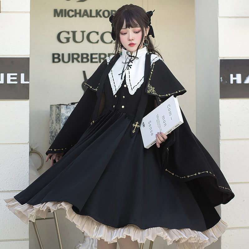 [Pre-order] Velvet elegant classical dress