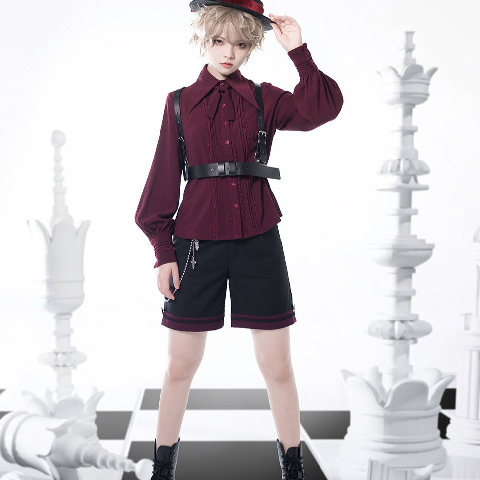 【予約販売】皇子系ロリィタ クラシカルタイブラウス 全4色
