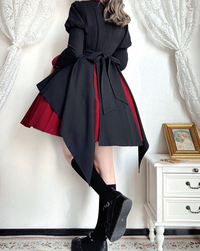【予約販売】少女探偵 フェイクレイヤードワンピース