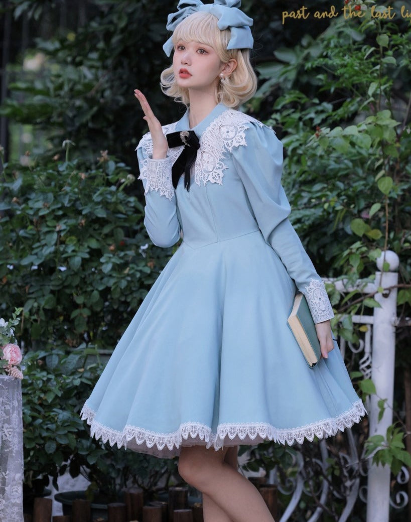 Princess, All the Best レトロ長袖ドレス ショートタイプ