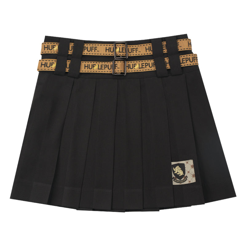[Pre-order] Hogwarts School of Witchcraft and Wizardry Print Belt Miniskirt