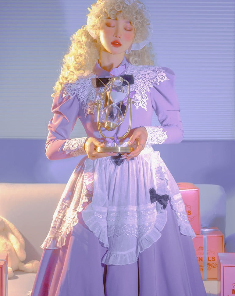 Princess, All the Best レトロ長袖ドレス ロングタイプ