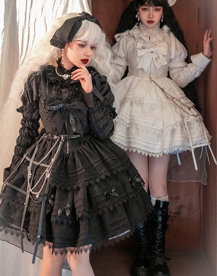 Prisoned Swan Lake 白鳥と黒鳥のジャンパースカート
