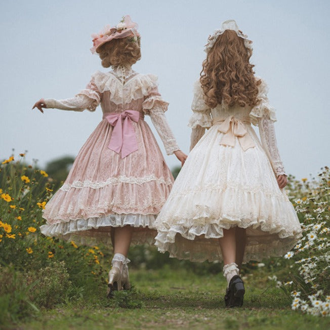 [Pre-order] Edwardian Elegant Lace Classic Lolita Dress