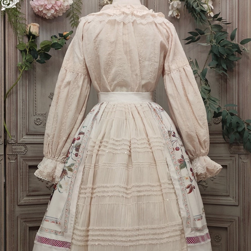 【予約販売】バイエルンの少女 カントリー風ブラウス【合わせ買いで20%OFF】