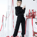 [Pre-order] Black Knight Prince embroidered pants