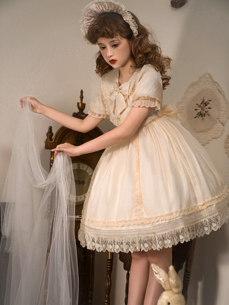 sweet loli cream sugar dress