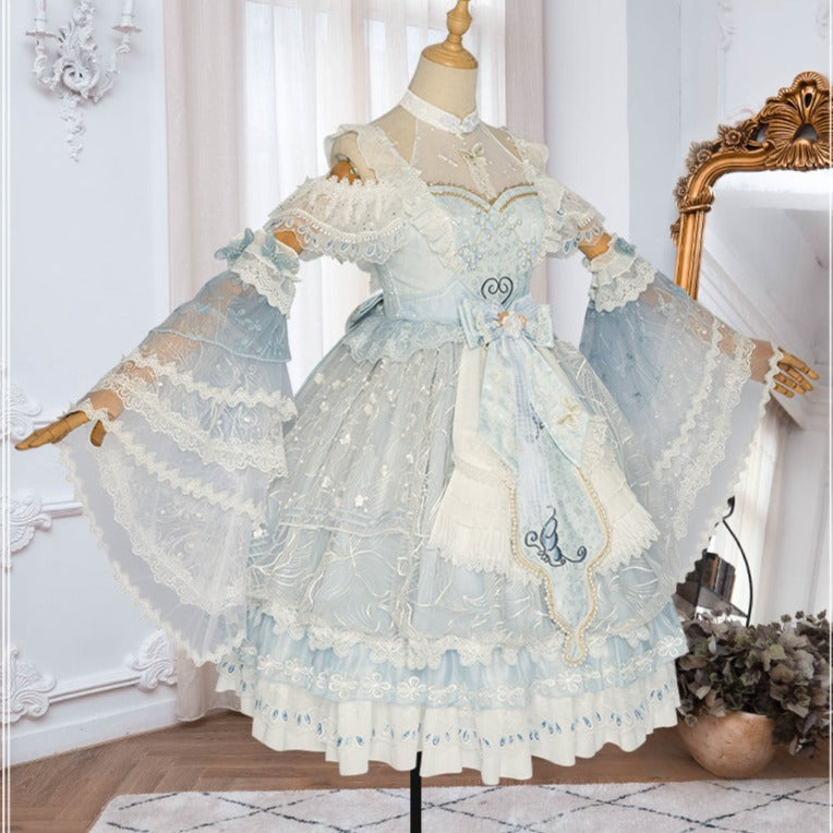 【予約販売】Butterfly Fairy 華ロリ プリンセスドレス