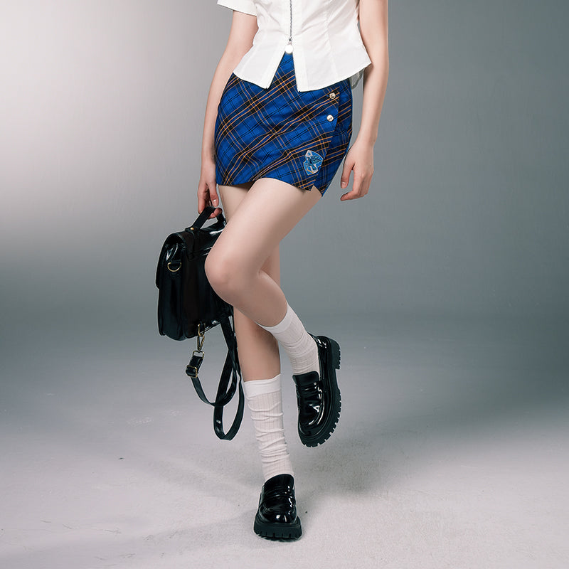 【予約販売】ホグワーツ魔法魔術学校 チェックミニタイトスカート
