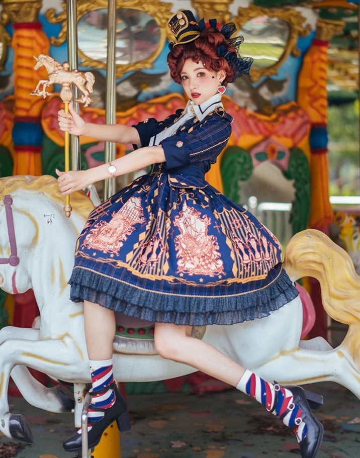 Nutcracker dress with idol-style tie