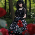 【予約販売】Rose Garden フライングスリーブ クラロリ ワンピース