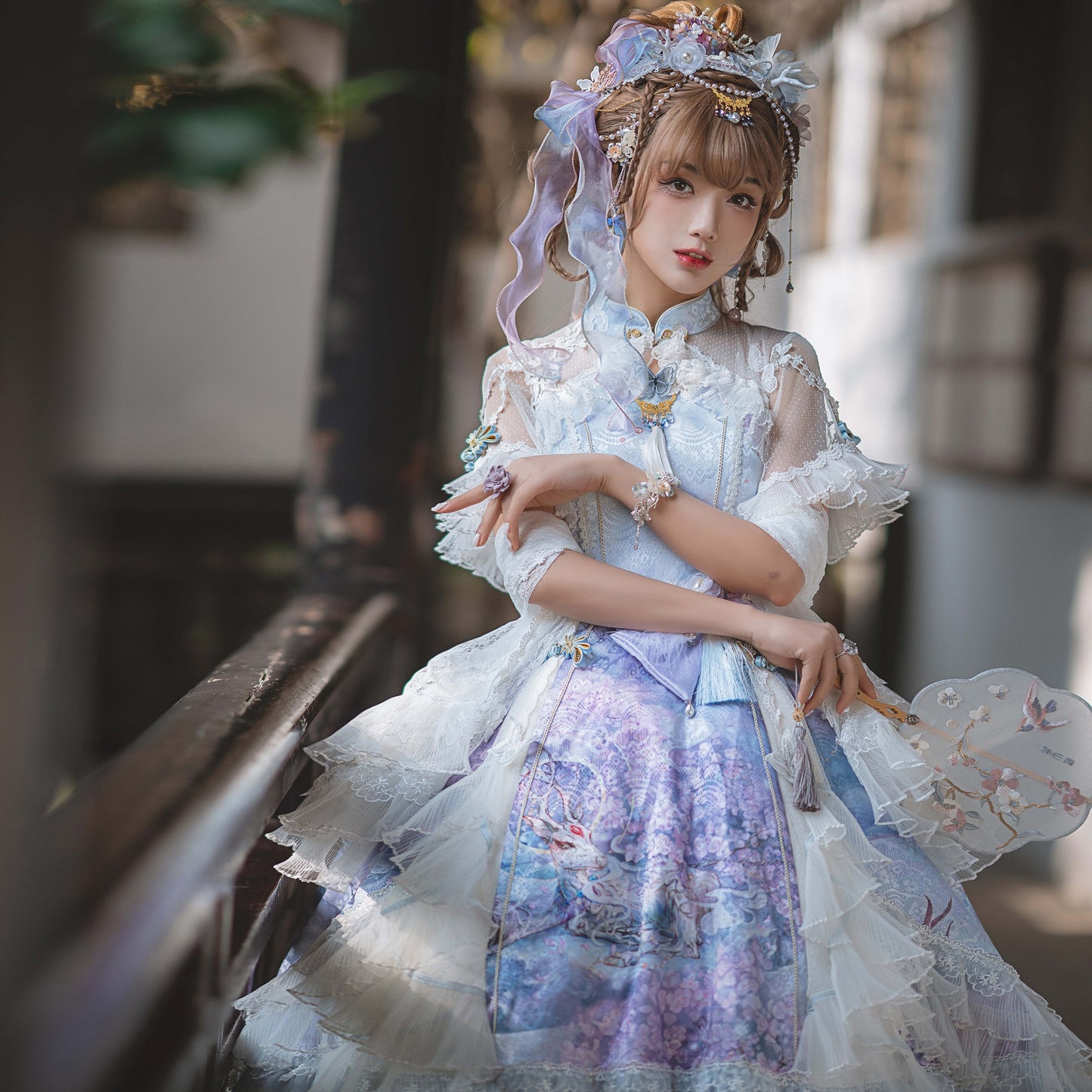 Nine colors deer Hana loli princess dress full set