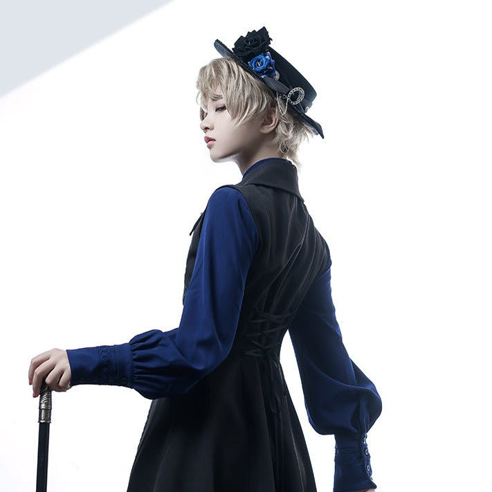 【予約販売】皇子系ロリィタ 中世風ハンドメイドハット