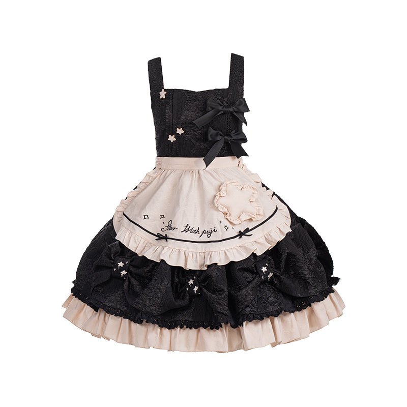 魔女メイド ゴスロリジャンパースカート