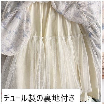 Summer Flower Wall クラシカルワンピース 全3タイプ
