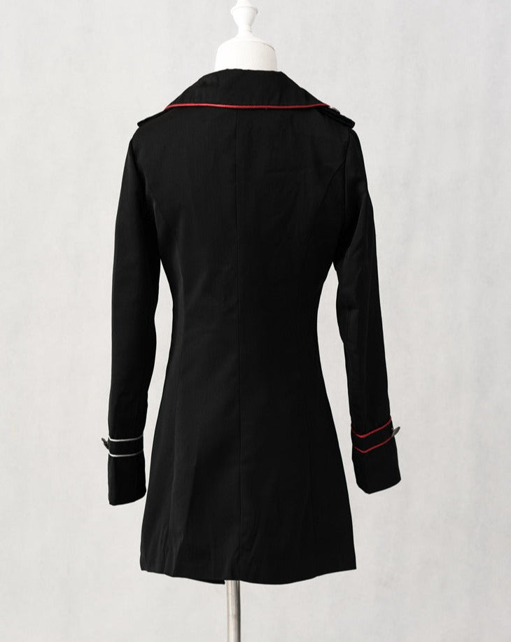 Oath in Black Military Lolita Jacket