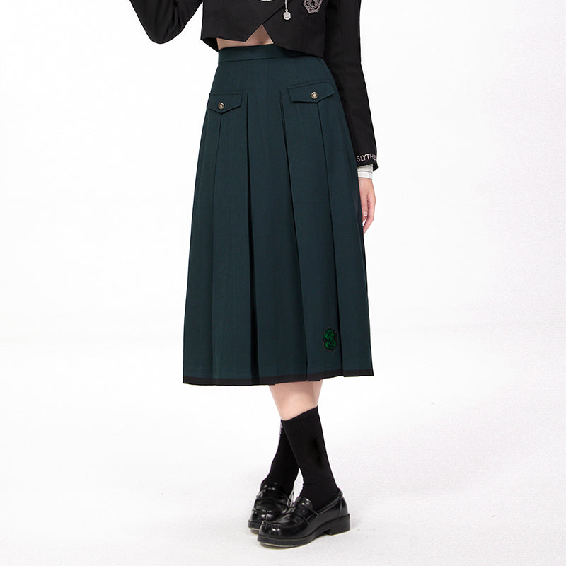 Hogwarts School of Witchcraft and Wizardry Box Pleated Skirt
