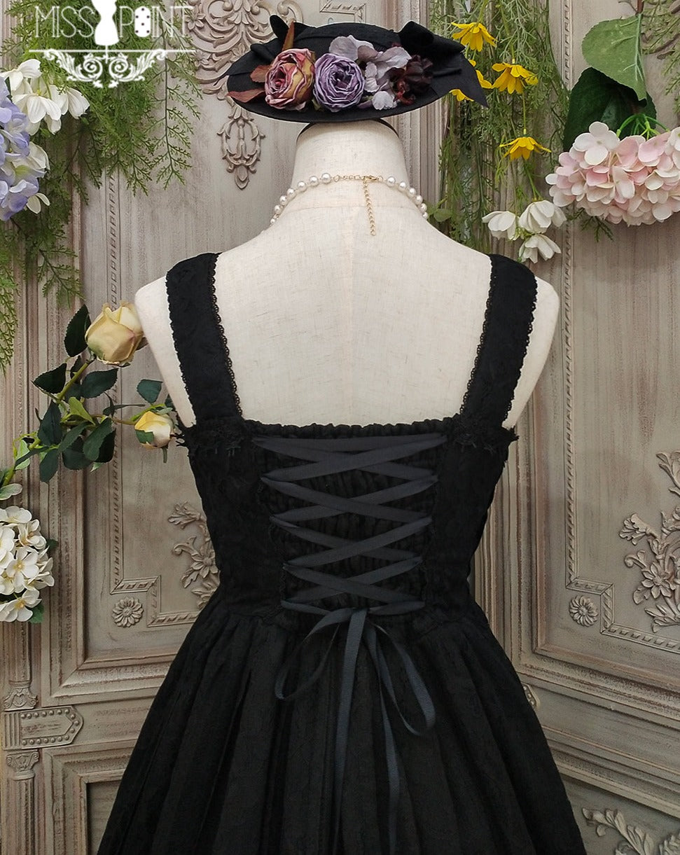 Edwardian Elegant Lace Claroli Jumper Skirt
