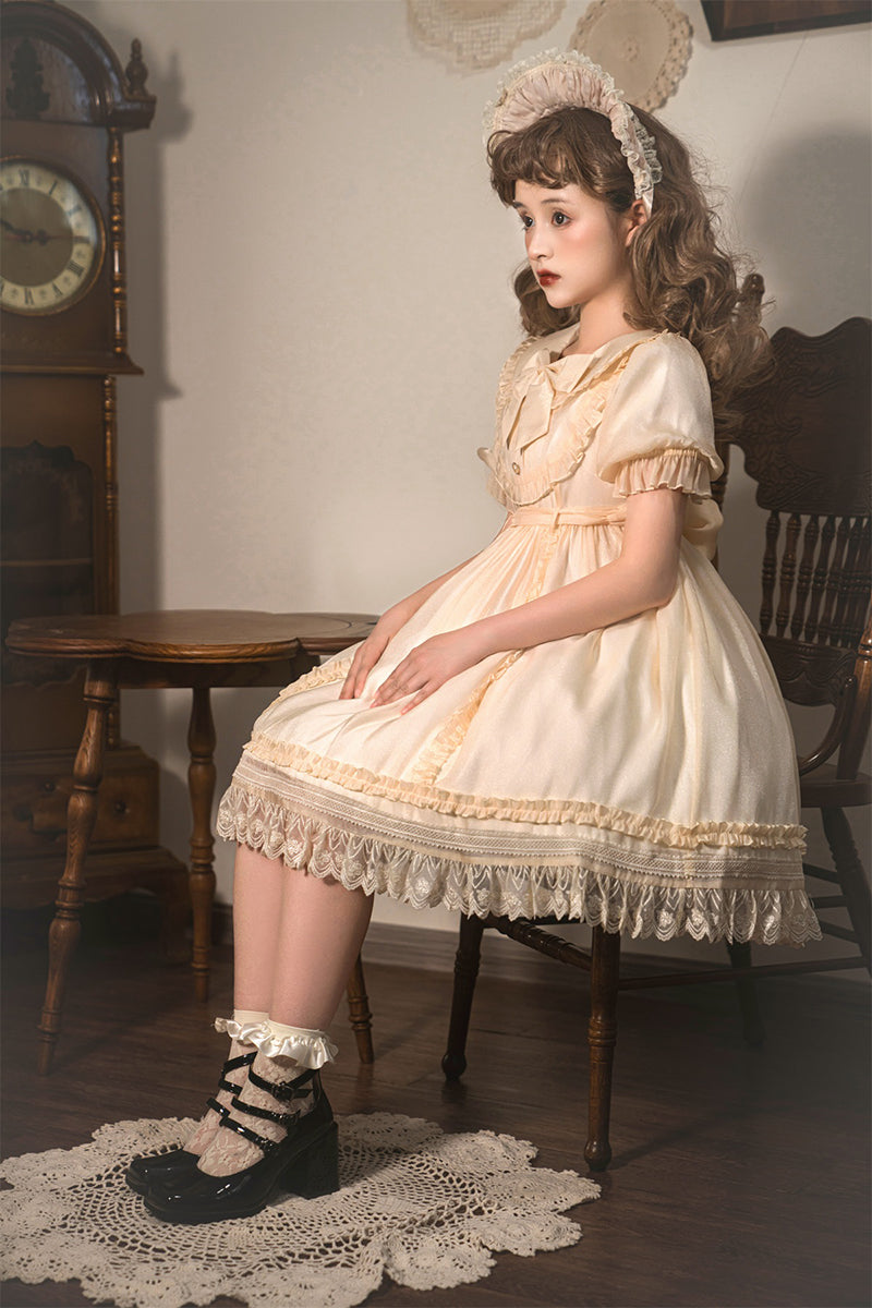 sweet loli cream sugar dress